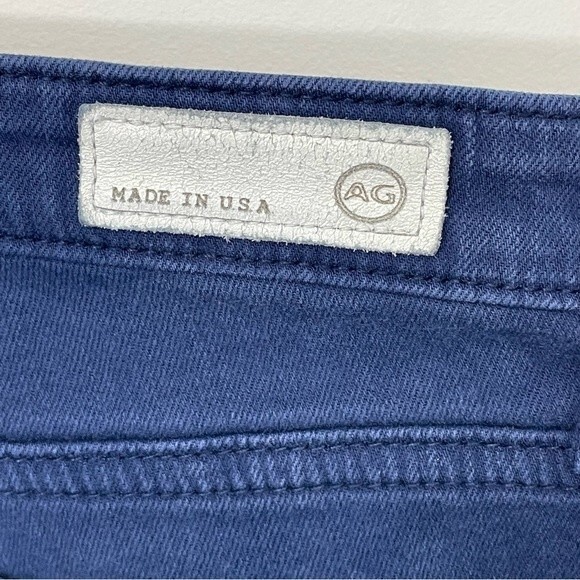 Ag‎ Adriano Goldschmied the Stevie Ankle Slim Straight Leg Jeans Blue Size 28 - Picture 4 of 7